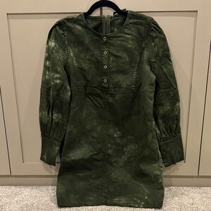 NWT Something Navy Edie Long Sleeve Mini Dress